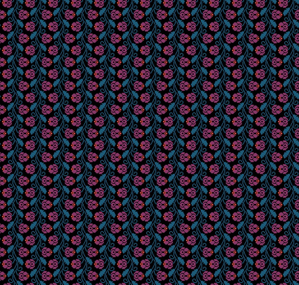 CURLED VINE - MYSTERY || HEIRESS || Anna Maria Textiles Basics