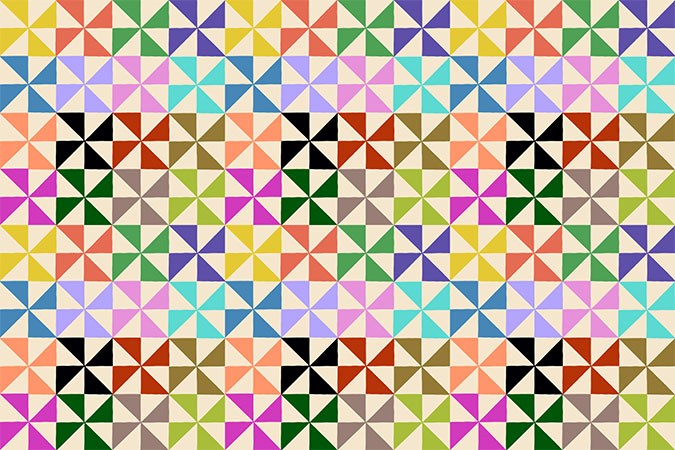 PINWHEEL - CLASSIC || PIECEWORK || Anna Maria Textiles Studio