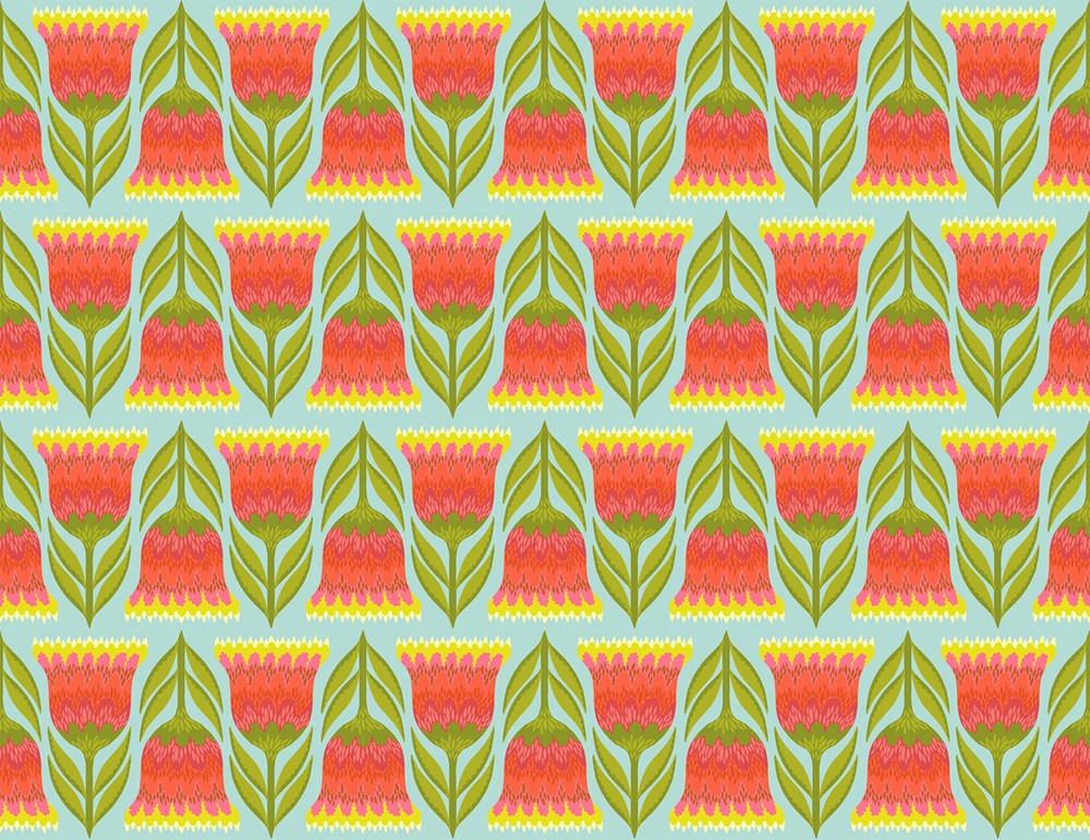 CELOSIA - LIME || JUMPSTART || Anna Maria Textiles Studio