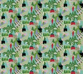 FLURRY - MORNING || COZY CHRISTMAS || Anna Maria Textiles Studio