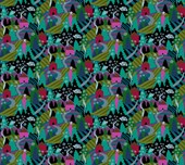 FLURRY - MIDNIGHT || COZY CHRISTMAS || Anna Maria Textiles Studio
