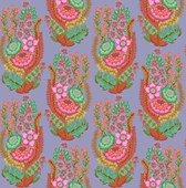 OUTSTRETCHED - PERIWINKLE || RHAPSODY || Anna Maria Textiles Studio