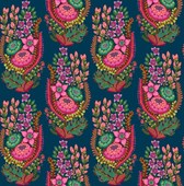 OUTSTRETCHED - AZURE || RHAPSODY || Anna Maria Textiles Studio