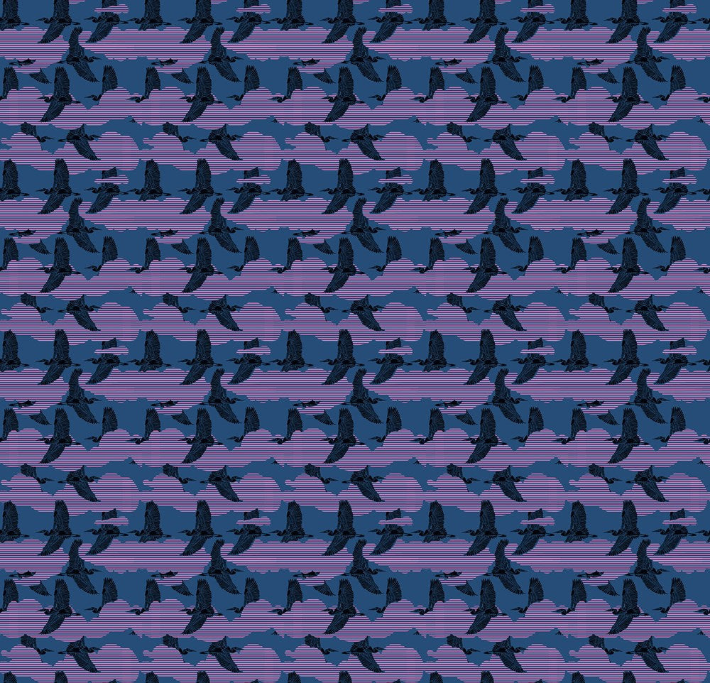 SEDGE - INK || MOSAIC MENAGERIE || Anna Maria Textiles Studio