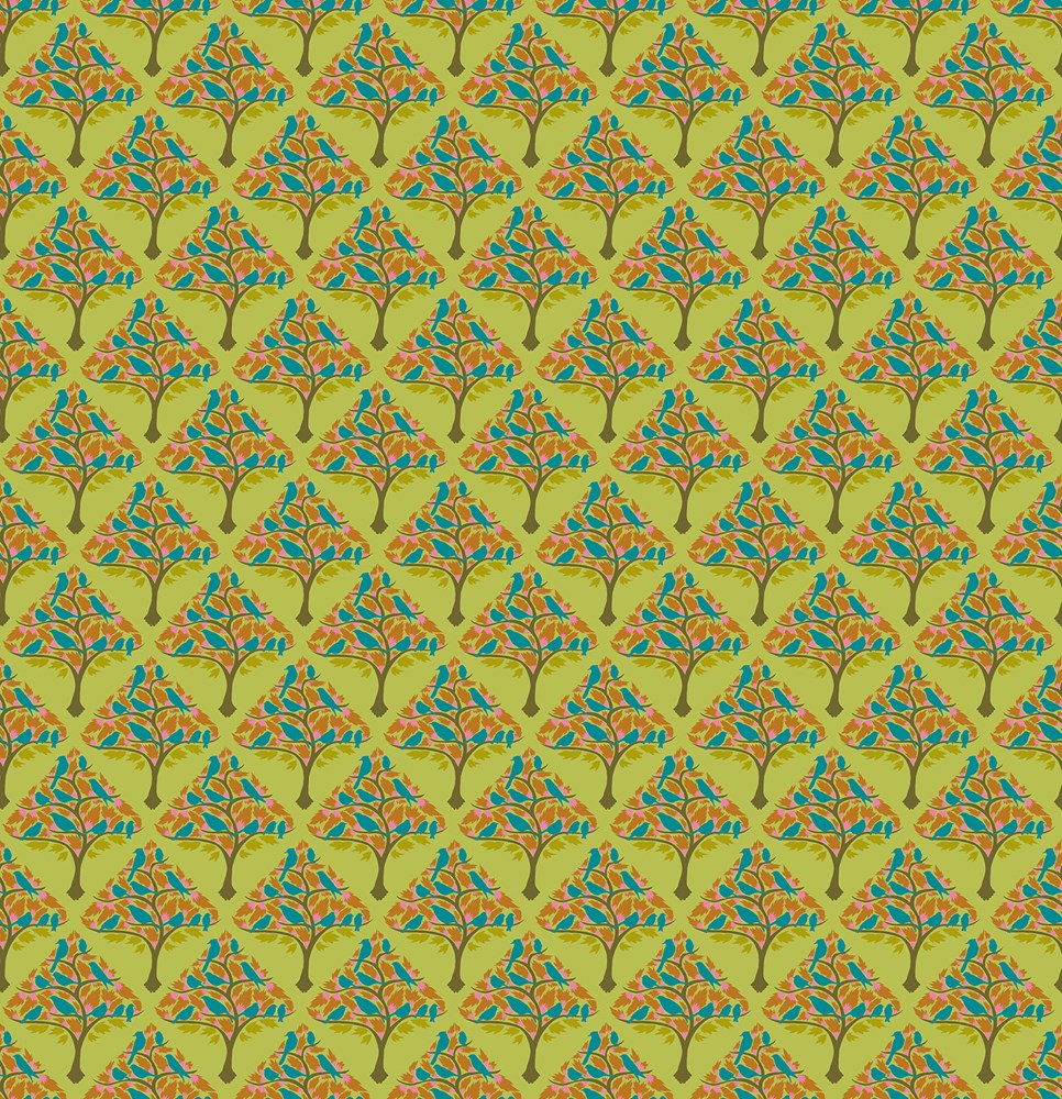 ORNAMENTS - LICHEN || MOSAIC MENAGERIE || Anna Maria Textiles Studio