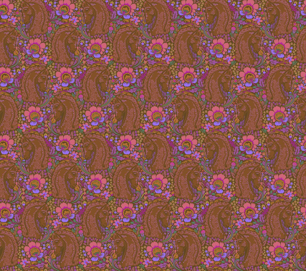 MANE EVENT - AMBER || MOSAIC MENAGERIE || Anna Maria Textiles Studio