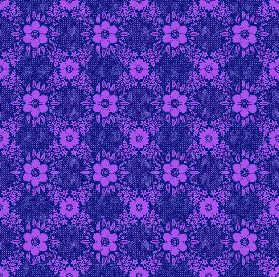 EMBROIDERY - GRAPE || SUNSEEKERS || Anna Maria Textiles Studio