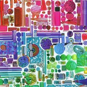 ANPD-23021-1 || WHITE || RAINBOW CRAFTER'S STASH || Robert Kaufman