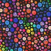 ANPD-23025-2 || BLACK || RAINBOW CRAFTER'S STASH || Robert Kaufman