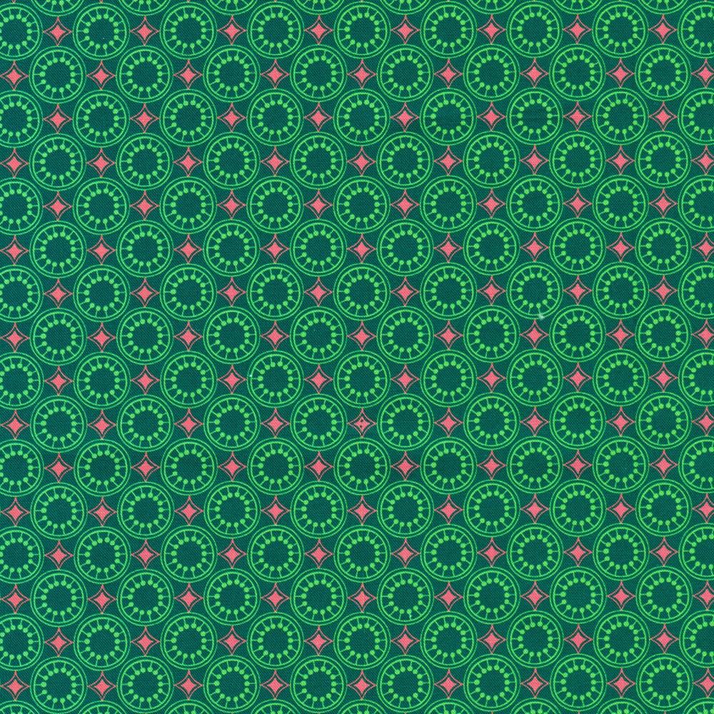 APWD-23251-213 || TEAL || SUNFLOWER SONATA || Robert Kaufman