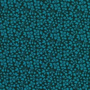 APWD-24086-62 || INDIGO || CHELSEA BLOSSOM || Robert Kaufman