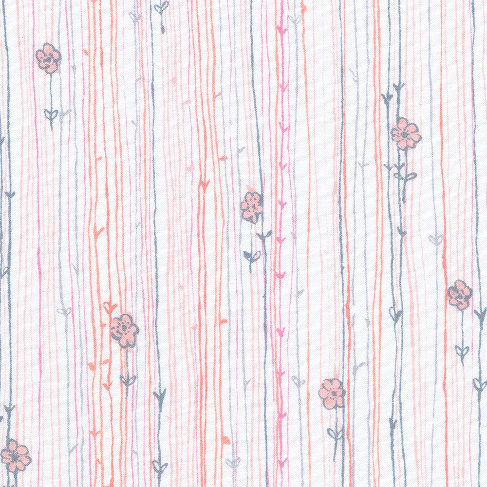 AVMD-23307-1 || STRIPE WHITE || RUBY ROSE || Robert Kaufman