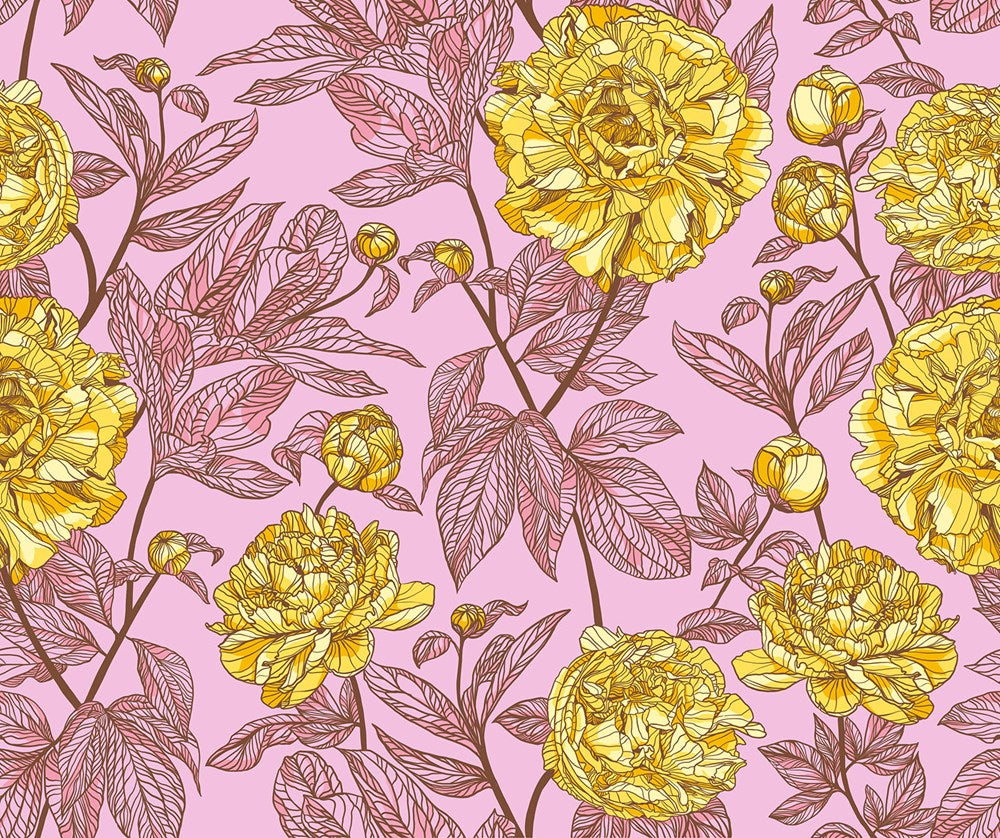 PEONY 108&quot; - SUNSHINE || INDELIBLE || Anna Maria Textiles Basics