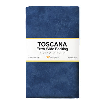 TOSCANA 118" WB - PATRIOT BLUE || TOSCANA 118" WIDE BACKING || Northcott Basic