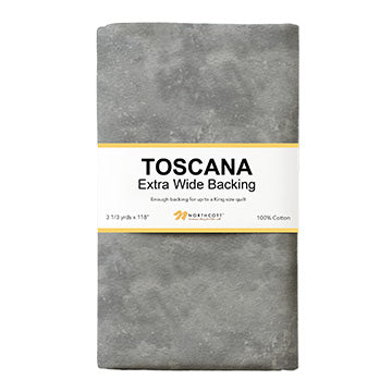 TOSCANA 118" WB - GOING GRAY || TOSCANA 118" WIDE BACKING || Northcott Basic