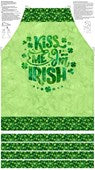 APRON PANEL - GREEN || SHENANIGANS || Northcott Studio