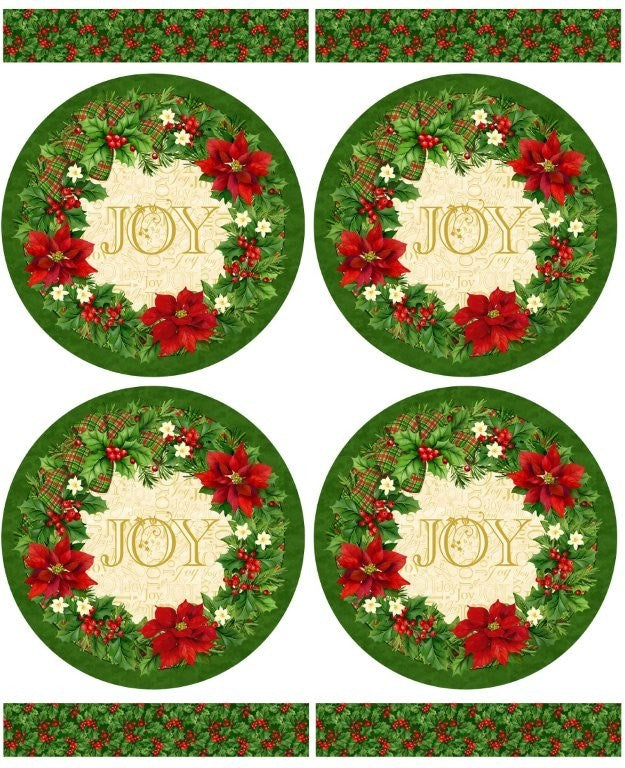 Placemats - PINE MULTI || DECK THE HALLS || Northcott Studio