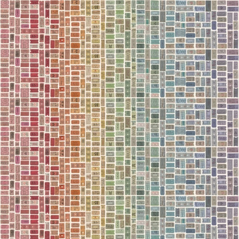 Multi Tickets Canvas - Multi || Palette Canvas || Tim Holtz Eclectic Elements