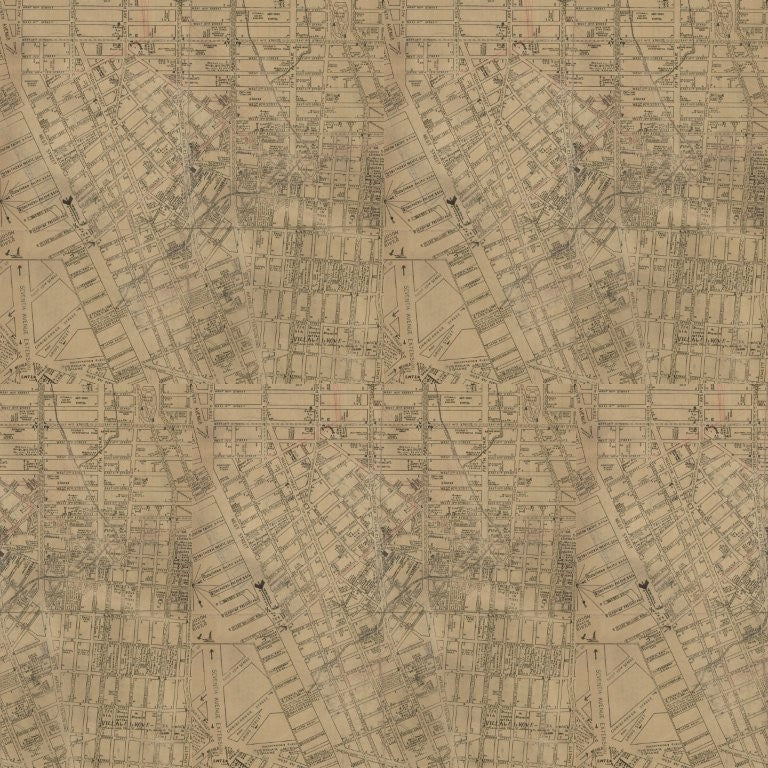 Neutral Map Canvas - Neutral || Palette Canvas || Tim Holtz Eclectic Elements
