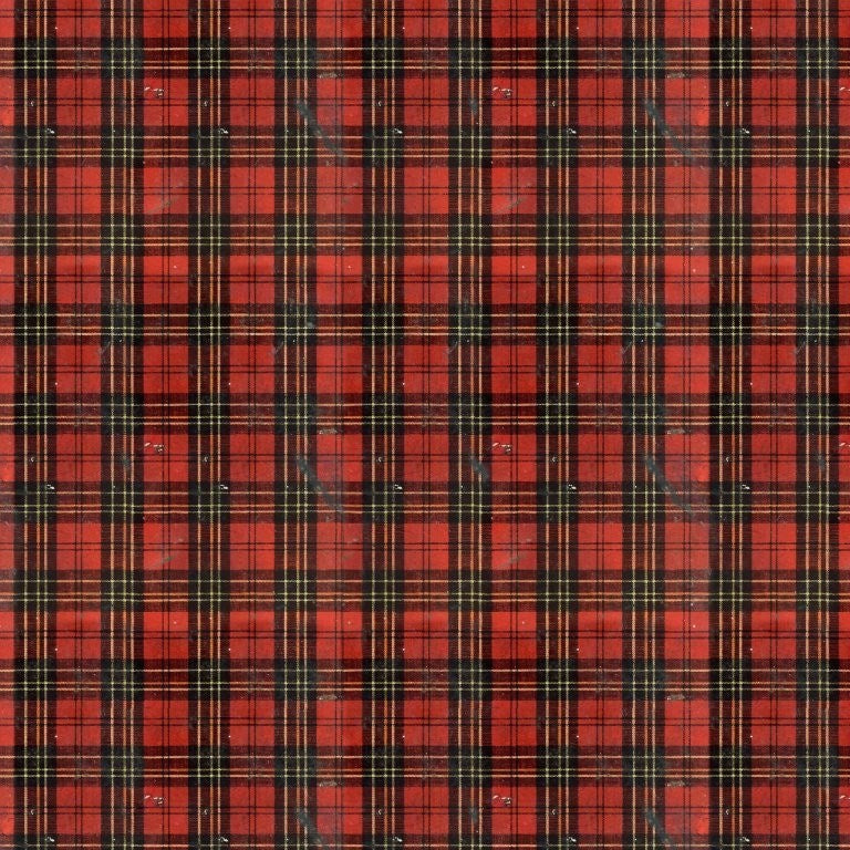 Christmas Worn Plaid CC - Christmas || Palette Canvas Seasonal || Tim Holtz Eclectic Elements