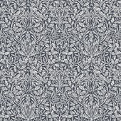Pure Acorn - Charcoal || Morden Cotton Lawn by Morris & Co.