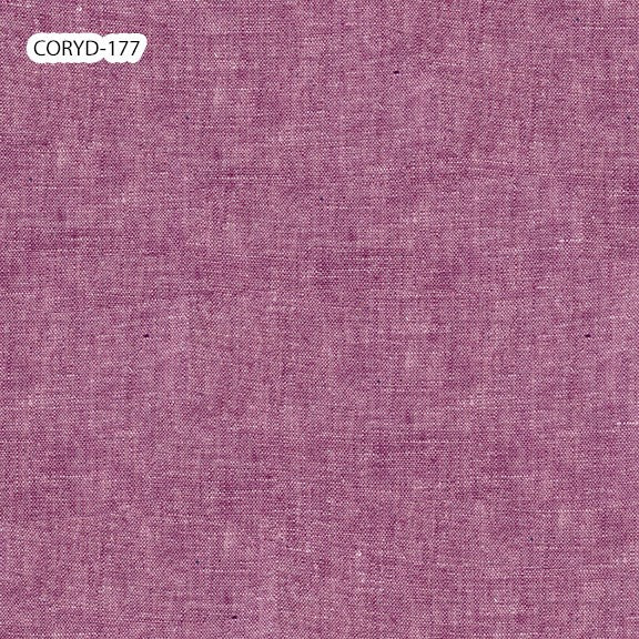 CORYD-177 / Yarn Dyed Plum || Cortina || White Owl Textiles