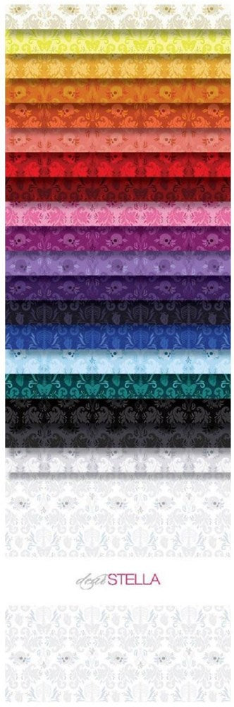 DAMASK FATALE REDEUX - 10" SQUARE PACKS, 42 COLORS || DAMASK || Dear Stella