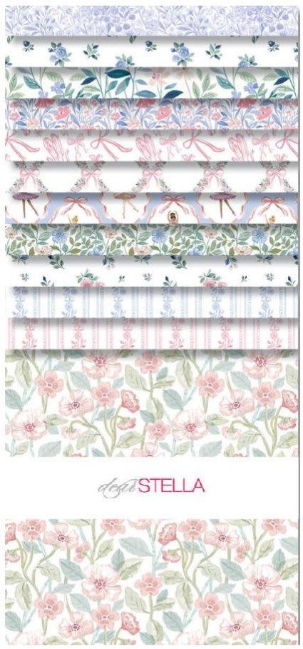 TO THE POINTE - 10" SQUARE PACKS, 42 COLORS || TO THE POINTE || Dear Stella