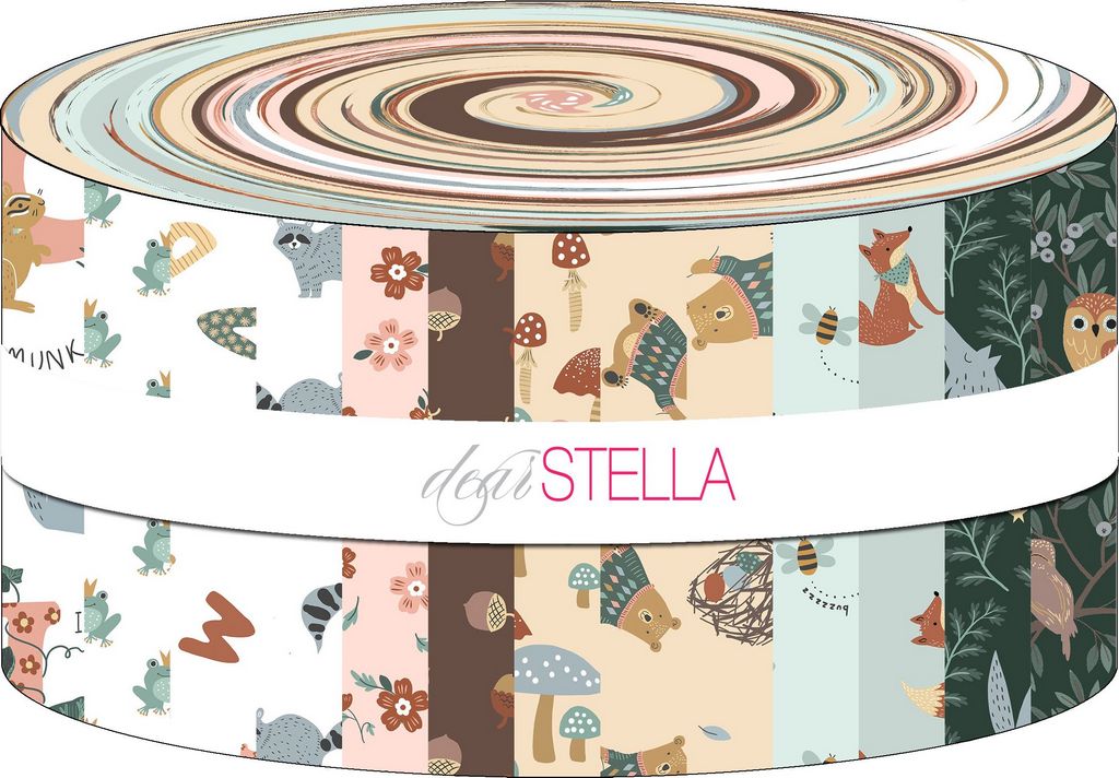 ALPHABET CITY - 2 1/2" STRIP PACKS, 40 COLORS || ALPHA CITY || Dear Stella