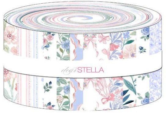 TO THE POINTE - 2 1/2" STRIP PACKS, 40 COLORS || TO THE POINTE || Dear Stella