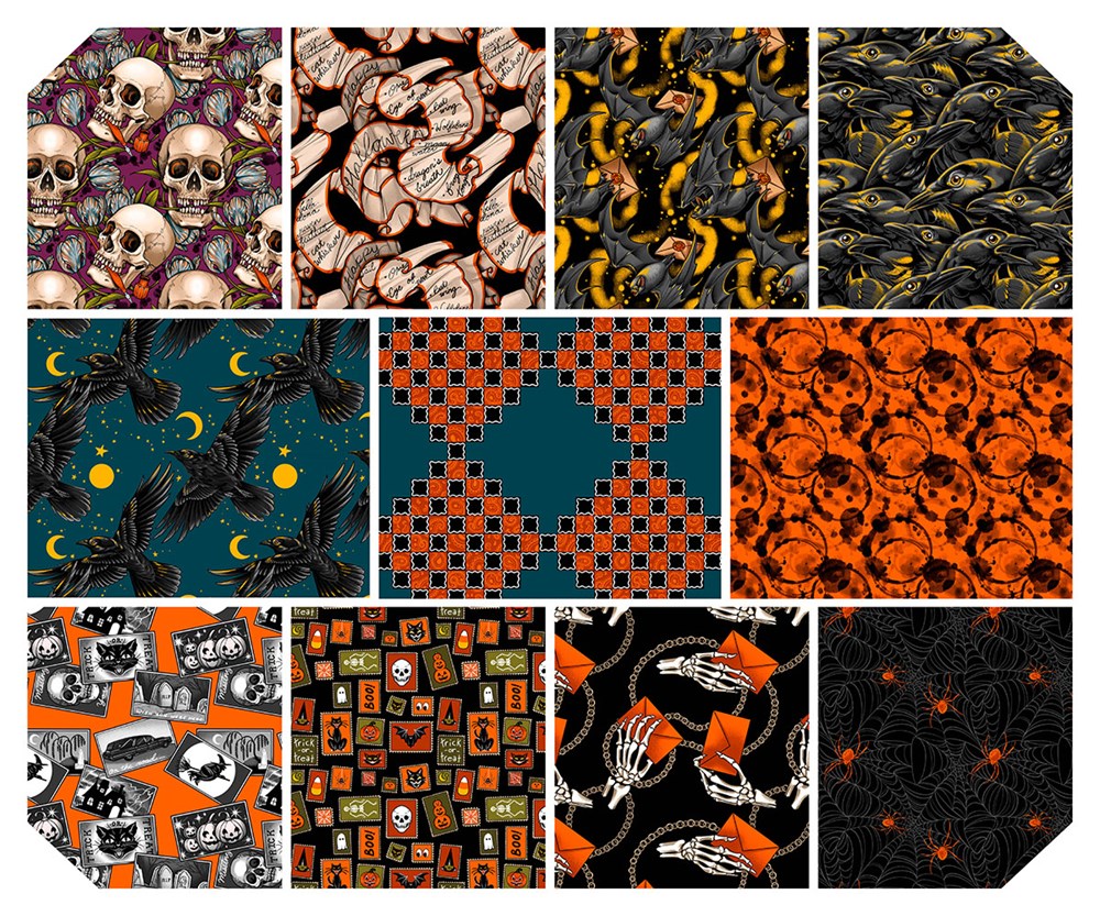 Chain Mail - Fat Quarter - 11pcs || ChainMail Fat Quarter || Club Hauer