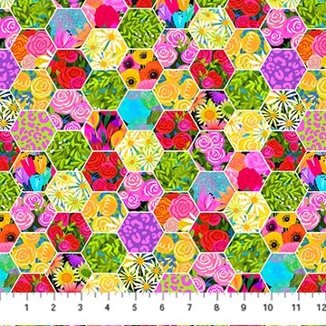HEXIES - WHITE MULTI II QUILT RETREAT