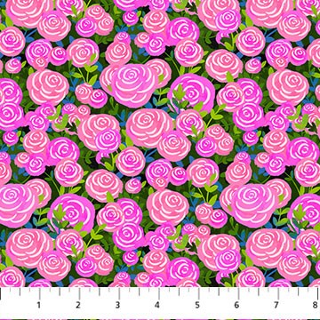 PINK ROSES - PINK II QUILT RETREAT