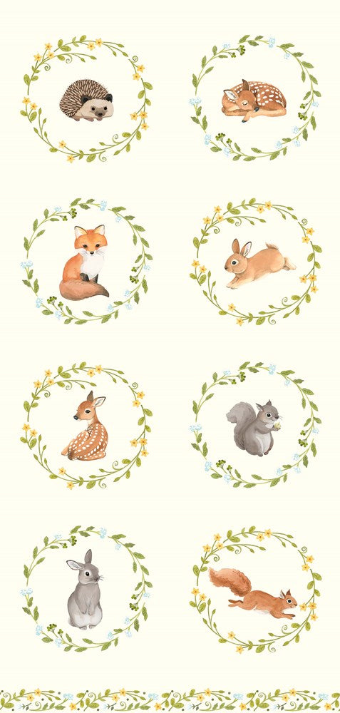 BLOCKS - CREAM MULTI ll WOODLAND BABES