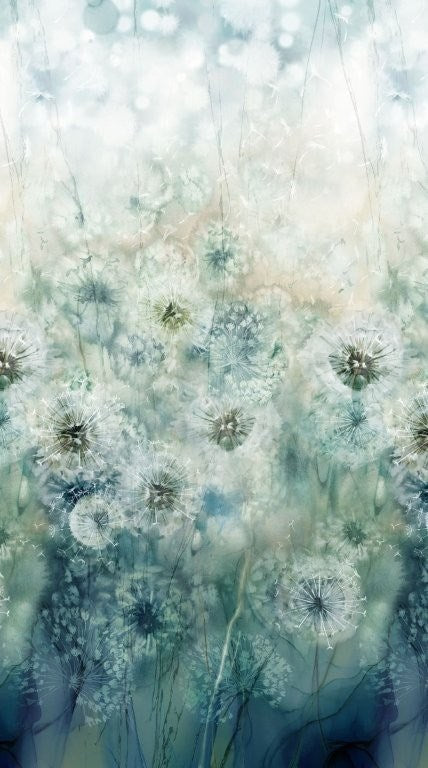 FullWidthBorder - TEAL MULTI || WHISPER || Northcott Studio