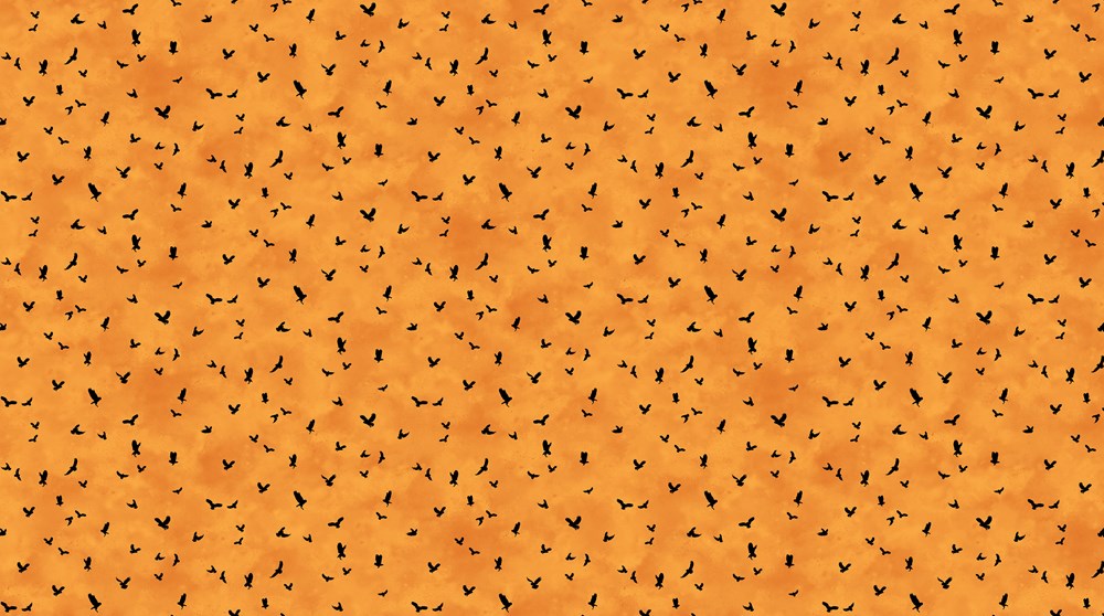 Owl Mini - ORANGE || NIGHT OWL || Northcott Studio