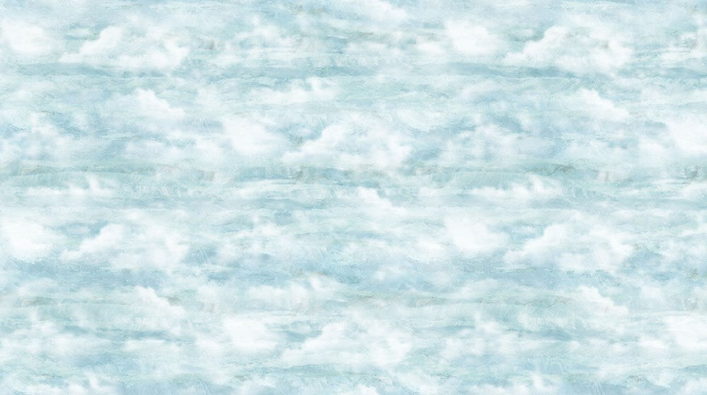 Clouds - LT BLUE || SMOOTH SAILING || Northcott Studio