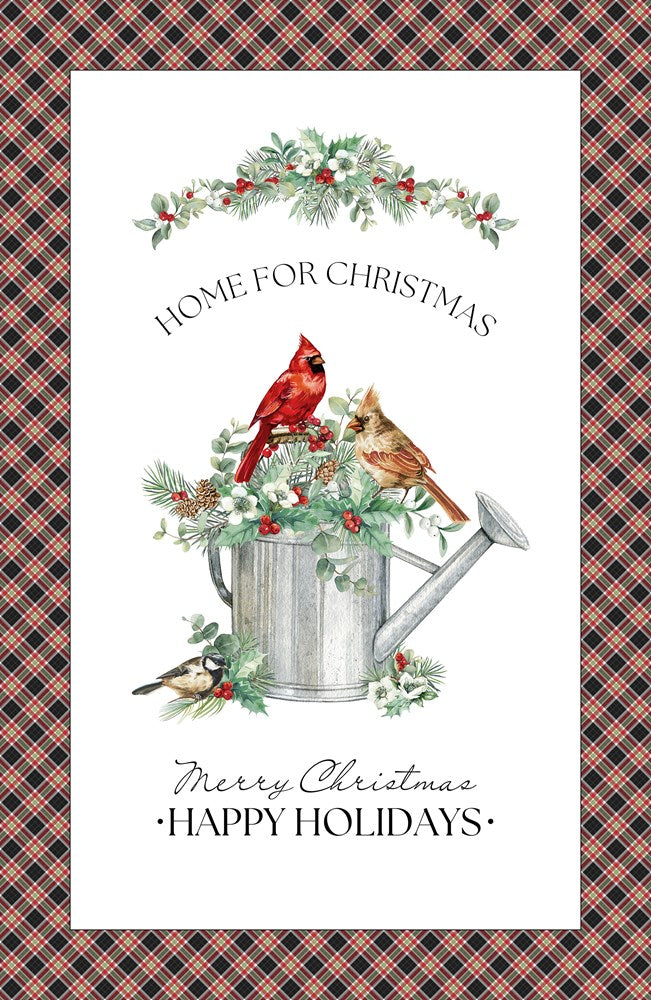 Panel - WHITE MULTI || HOME FOR CHRISTMAS || Northcott Studio