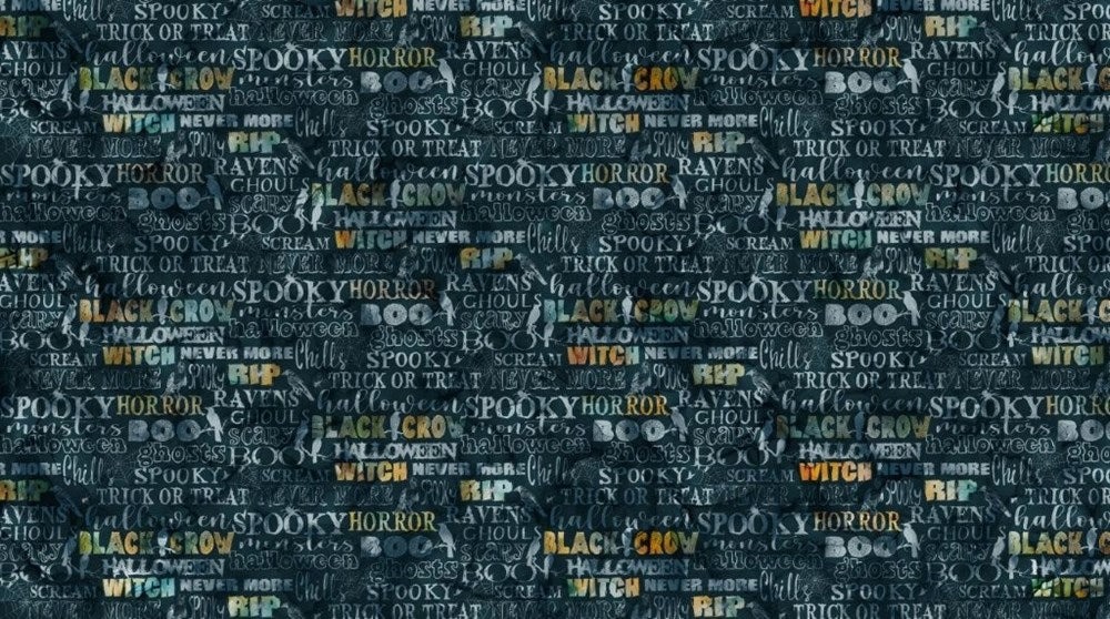 Words - BLACK MULTI || RAVEN&#39;S CALL || Northcott Studio