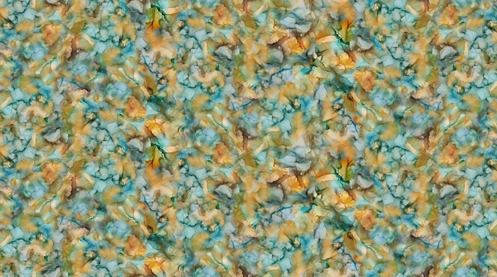 Multi Texture - ORANGE MULTI || RAVEN&#39;S CALL || Northcott Studio