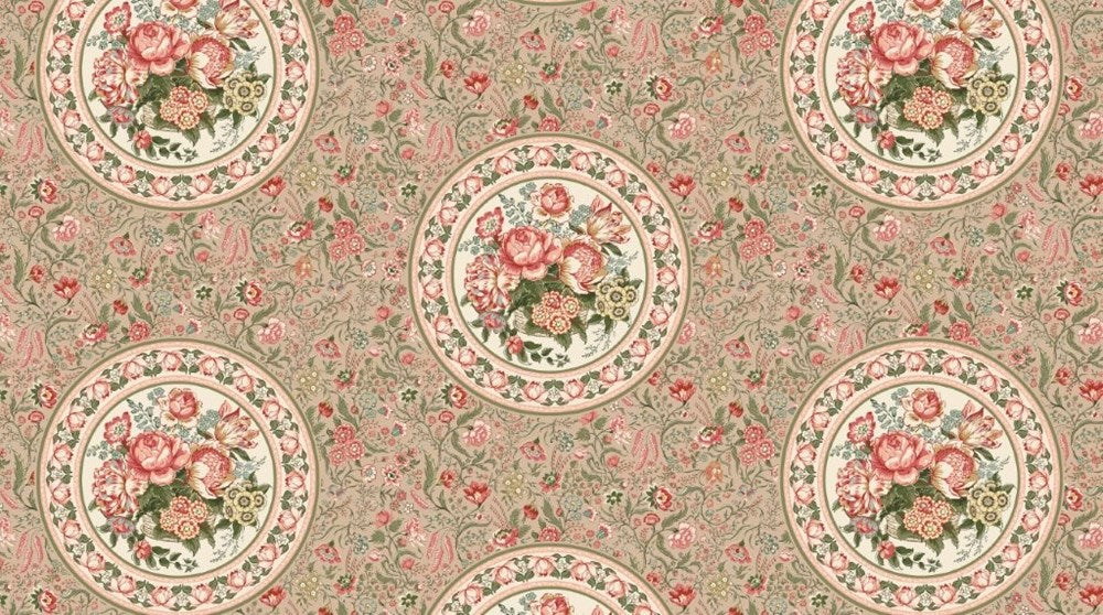 Medallion - TAN MULTI || MANOIR - ANTIQUES ROAD SHOW || Northcott Studio