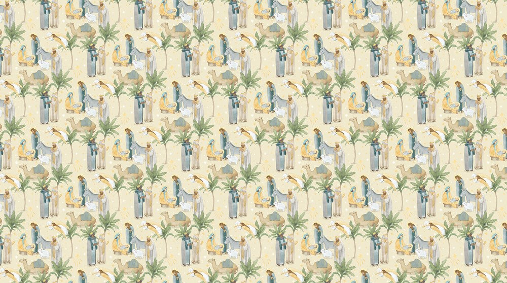 Scenic - CREAM MULTI || THE NATIVITY || Northcott Studio