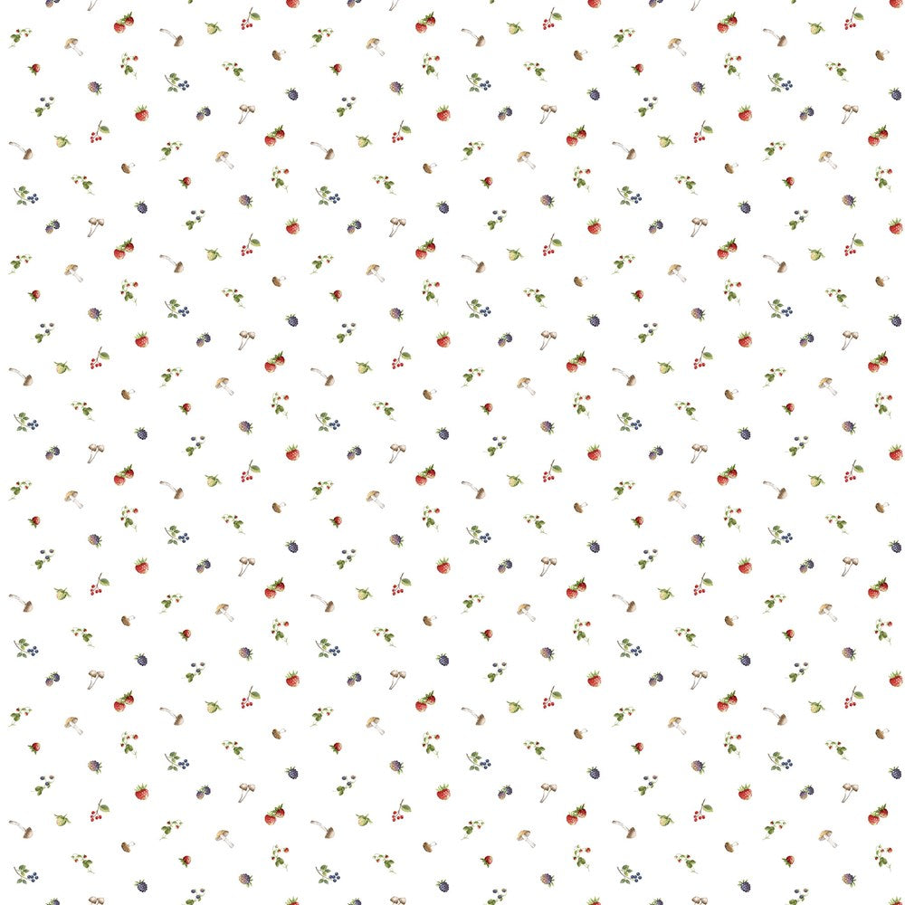 Berry Toss - WHITE MULTI || COUNTRY MOUSE || Northcott Studio