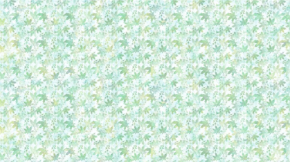 LEAVES - LT BLUE MULTI || SERENITY SPRINGS || Northcott Studio
