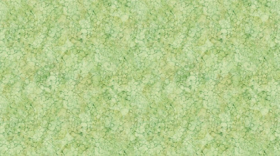 BUBBLE TEXTURE - LT GREEN || SERENITY SPRINGS || Northcott Studio