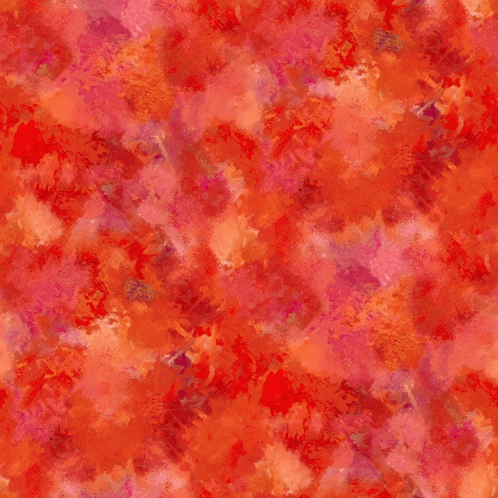 Texture Blender - RED || PAINTED POPPIES || Northcott Studio