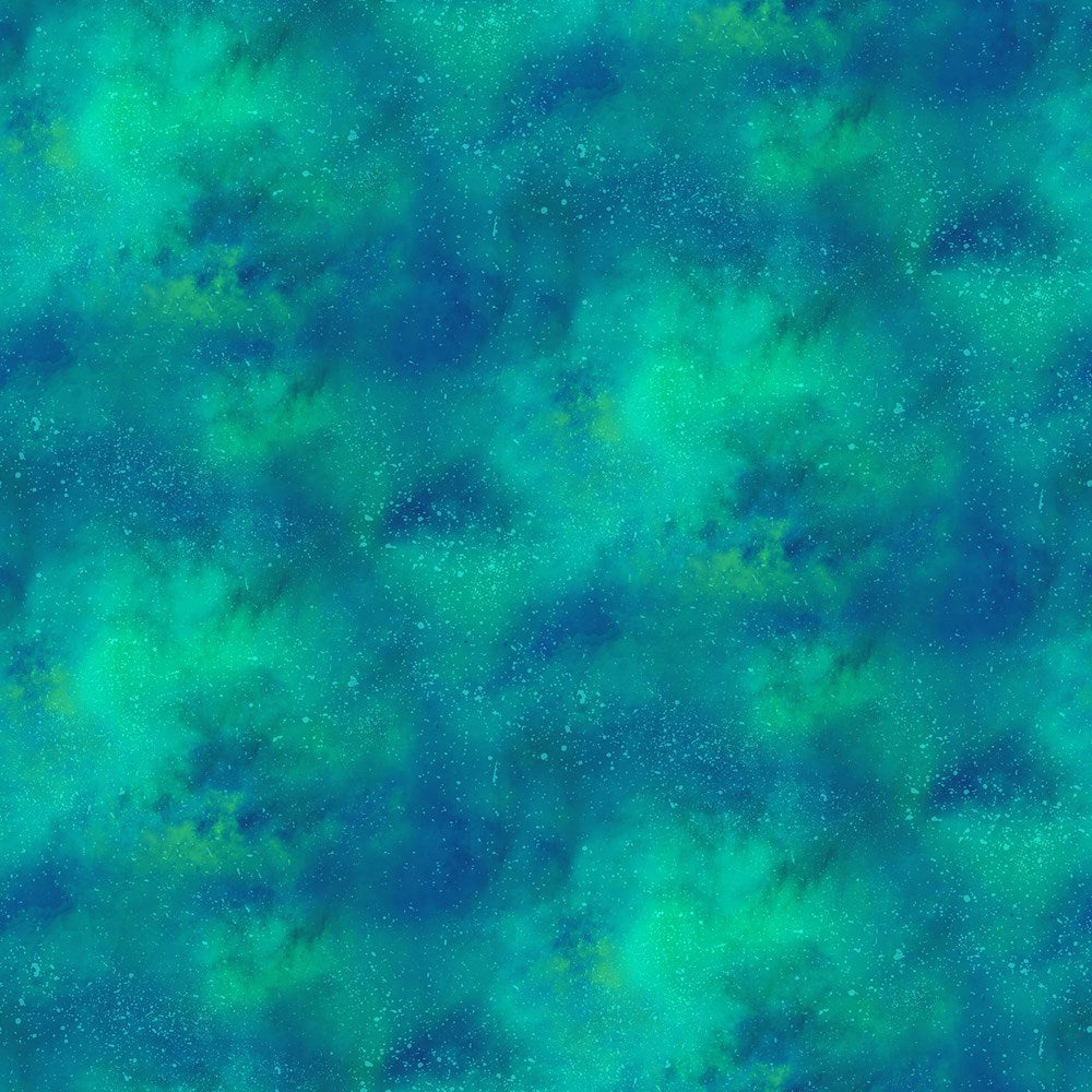 Texture - TEAL || DANCING LIGHTS || Northcott Studio