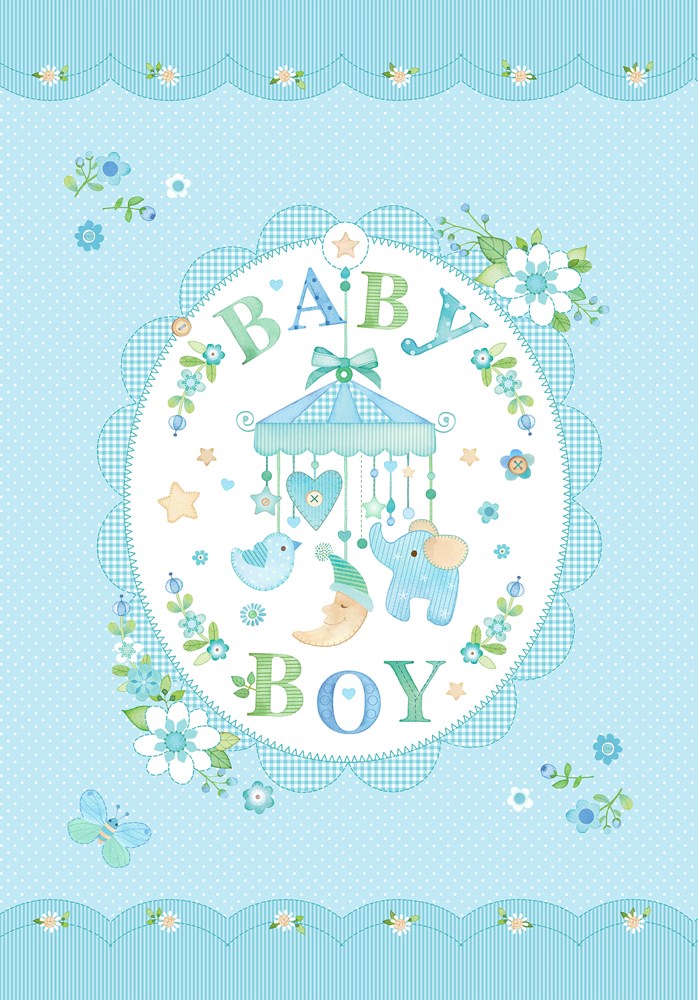 Panel - BLUE || LULLABY || Northcott Studio