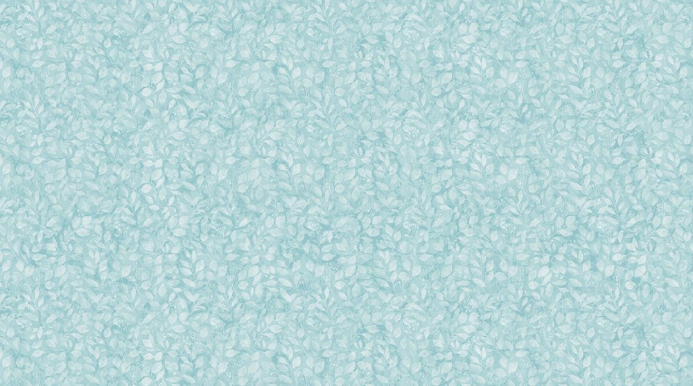 Tonal Leaves - LT BLUE || BLOOMSBURY || Northcott Studio