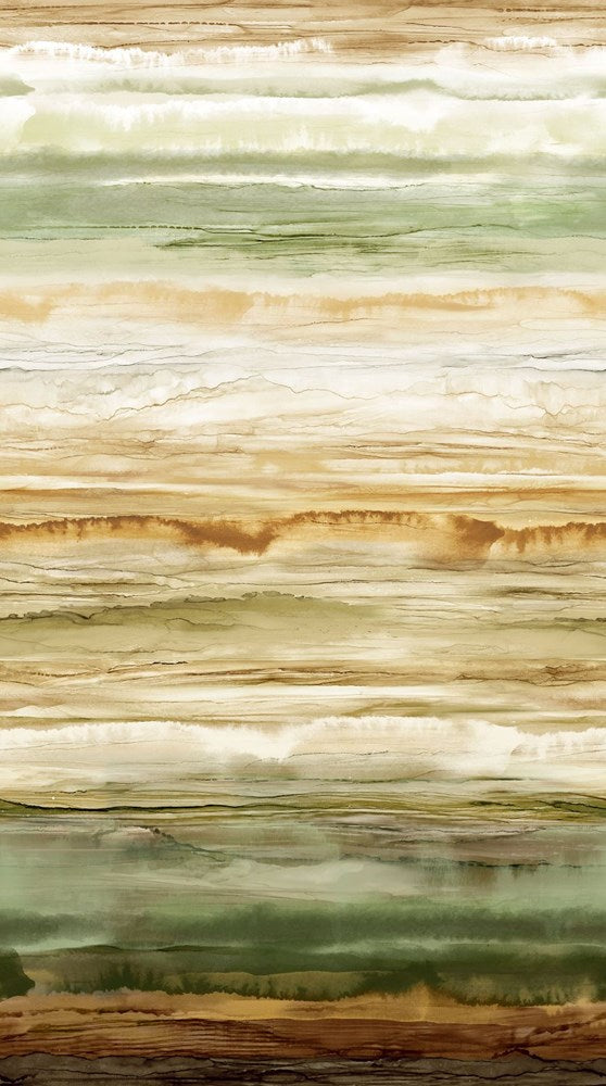Stripe Ombre - BEIGE MULTI || GINKGO || Northcott Studio